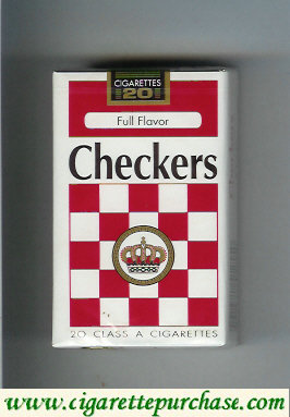 Checkers cigarettes Full Flavor
